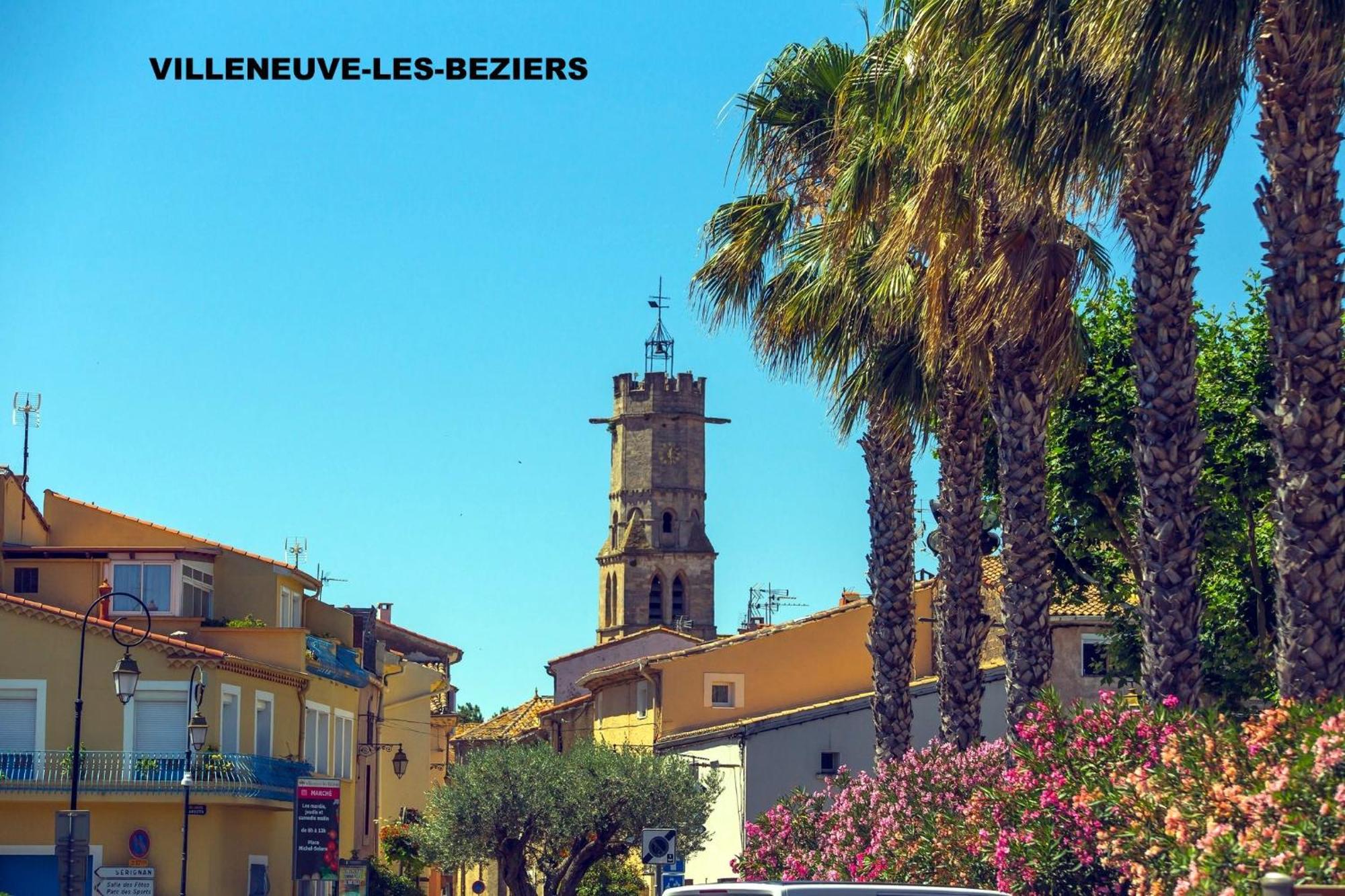 Hotel Las Cigalas Villeneuve-lès-Béziers Eksteriør bilde