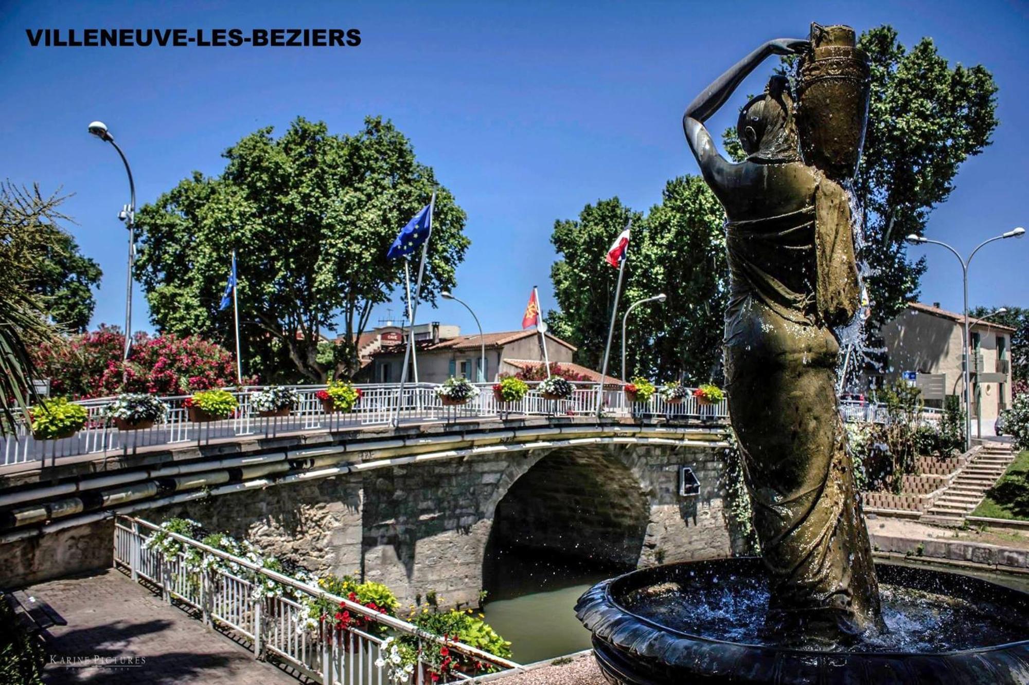 Hotel Las Cigalas Villeneuve-lès-Béziers Eksteriør bilde